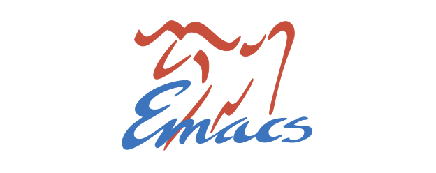 Cover image: GNU Emacs logo featuring a red Gnu and blue text in a
cursive pen style